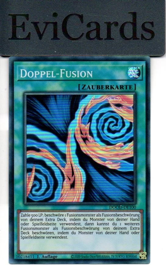 Doppel Fusion - DOOD-DE100 - Super Rare - 1.Auflage - Bild 1 von 1