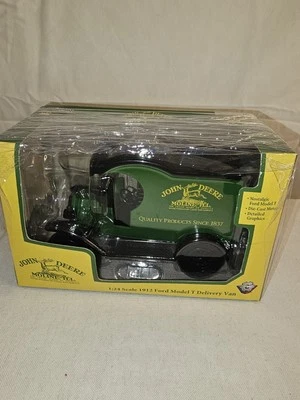 John Deere Diecast 1912 Ford Model T Delivery Van Replica 1:24 Scale Unopened  - Image 1 of 4