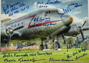 Gail Halvorsen 12x signiert Rosinenbomber Piloten 1948 Foto Autogramm signed (25 - Picture 1 of 9