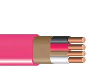 Southwire 15 pies 10/3 sólido Romex SIMpull CU NM-B CON cable de cobre interior - Imagen 1 de 2