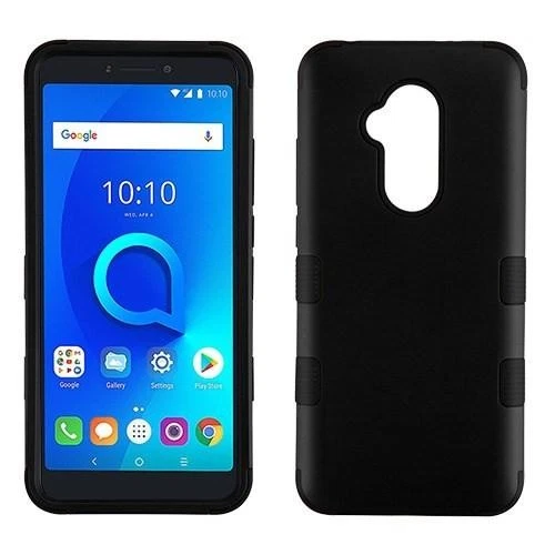 Funda Protectora Híbrida Mybat TUFF para Alcatel Folio 7 - Negra Goma Foto 1 de 1