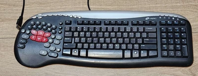 ZBoard MERC Gaming KeyBoard Model # KU-0453 *INCOMPATIBLE WITH MODERN WINDOWS!!* - Image 1 of 4