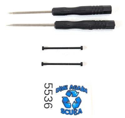 Pasadores de barra para correa de reloj de computadora de buceo Oceanic Geo, Atom, Atom 2, 3, F10, F.10 Foto 1 de 4