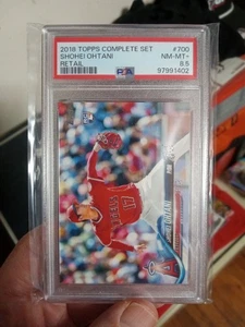 SHOHEI OHTANI 2018 TOPPS COMPLETE SET #700 ROOKIE PSA 8.5 - Bild 1 von 2