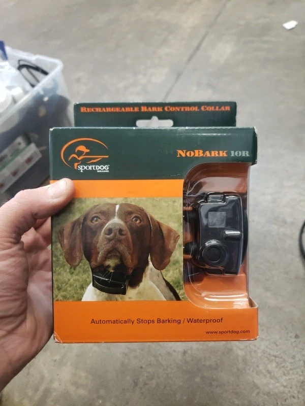 New in box SportDOG SBC-10R NOBark Rechargeable Bark Control Collar  - Image 1 of 1