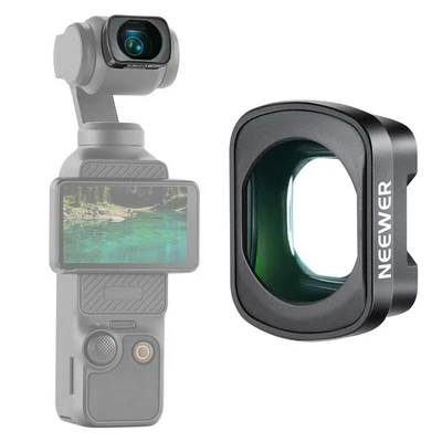 NEEWER LS-64D 2X Macro Lens for DJI Pocket 3, Magnetic Mount - Image 1 of 4