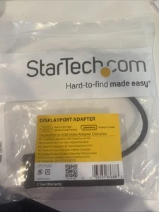 NEW StarTech DP2VGA2 Displayport To VGA Video Converter for Computer TV Monitor - Picture 1 of 5
