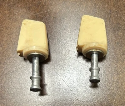 2 Vintage Ukulele Shark’s Tooth Tuners - Parts - Image 1 of 4