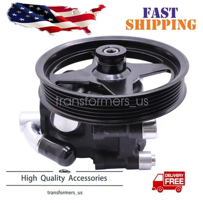 Power Steering Pump with Pulley for Ford Expedition Lincoln Navigator 2010-2010 — 第 1/4 张图片
