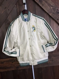 Starter Jacket Green Bay Packers NFL calcio raso bomber uomo taglia media - Foto 1 di 10