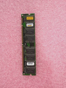 VINTAGE Hyundai 32MB (4X64) non-ECC 168 PIN DIMM HYM7V64400TFG-10 AC - Picture 1 of 2