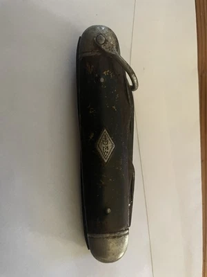 Imperial Diamond Edge 857DE Folding Pocket Camp Knife Vintage 1960s, 3.75" - Image 1 of 4