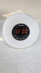 Silentnight Sunrise Sunset Wake-Up Alarm Clock 38080 Model JW-6639F - Picture 1 of 6