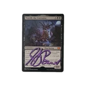 Toxrill, el corrosivo PRUEBA DE ARTISTA FIRMADA Simon Dominic Regular Como Nuevo Magic Magic Magic Magic Magic Magic Magic The Gathering - Imagen 1 de 1