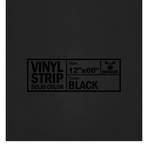 Vinyl Repair Patch For Inflatable Bounce House 12x60in Black Vinyl Without Glue - Picture 1 of 3