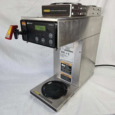 Sistema de cafetera automática Bunn Axiom DV-3 funcionando, drenado, n.º de parte: 38700.0016 Foto 1 de 4