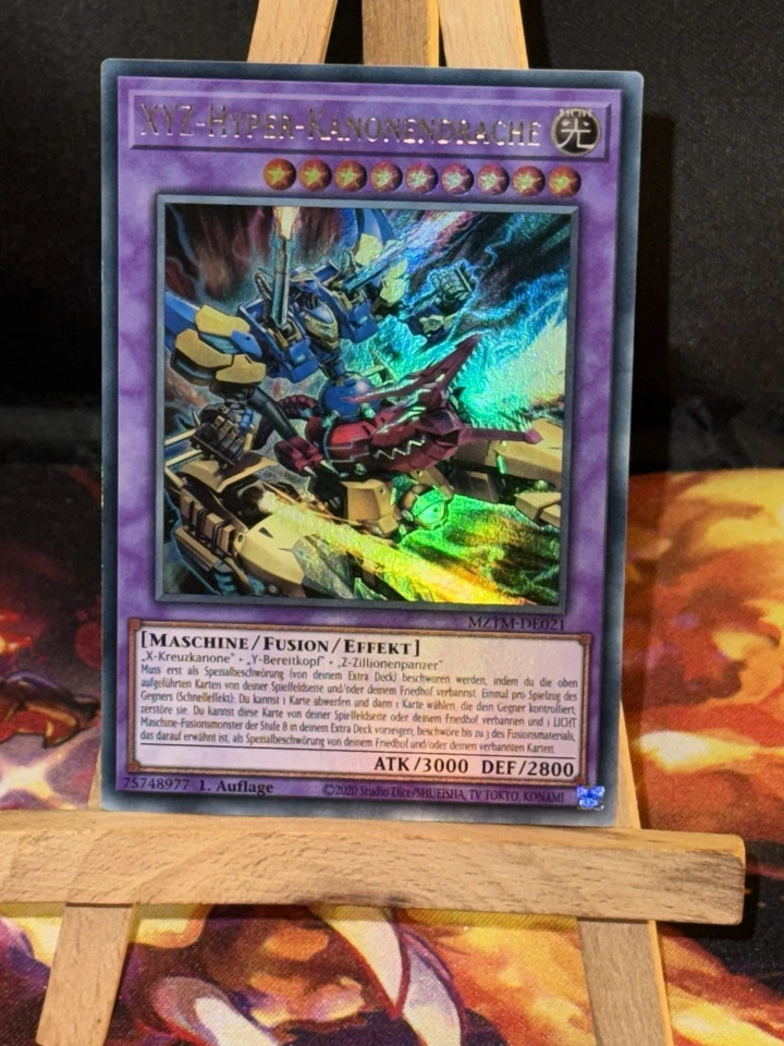 XYZ-Hyper-Kanonendrache MZTM-DE021 Ultra Rare Deutsch NM YUGIOH - Bild 1 von 1