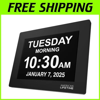 Customizable Large Display Dementia Clock - Image 1 of 4