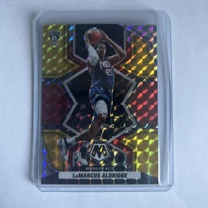 2021-22 Panini Mosaic Choice Fusion Red & Yellow LaMarcus Aldridge 64/88 - Picture 1 of 2
