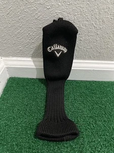 Callaway Hybrid Rescue Holz Golf Head Cover schwarz gebrauchter Zustand - Bild 1 von 2