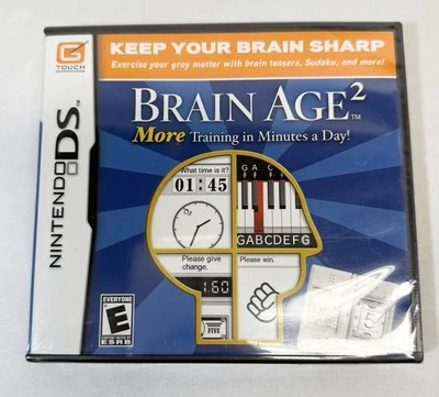 Brain Age 2 for Nintendo DS New Factory Sealed - Image 1 of 2