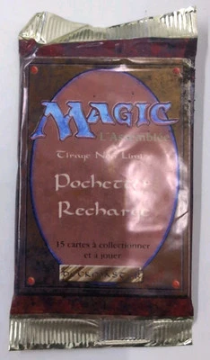 MTG Revised Booster Pack French Foreign White Border Factory Sealed Magic - Image 1 of 4