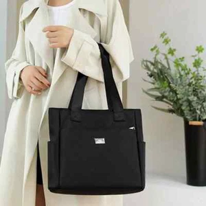 Leichte wasserdichte Nylon Schultertasche große Kapazität Handtasche Tragetaschen - Bild 1 von 31