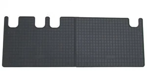 Auto-Fußmatten Gummimatten Schwarz für Citroen Spacetourer 2016- / 2. Sitzreihe - Bild 1 von 5