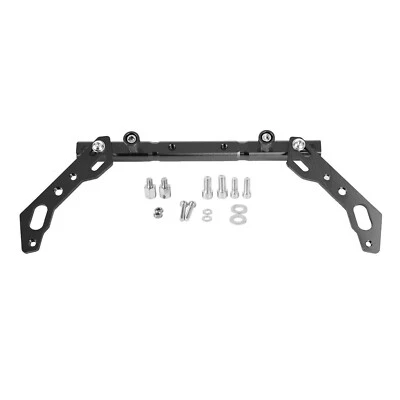 Levier D'Équilibre De Guidon Réglable À Barre Transversale Cnc Noir Pour Moto - Photo 1/4