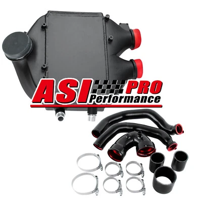 Top Mount Intercooler Kit w/Charge Pip Fit 2015-19 BMW M2 M3 F80 M4 F82 F83 S55 Foto 1 de 4