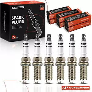 6pcs Iridium & Platinum Spark Plugs for BMW 128i 323i 328i 528i xDrive X3 X5 Z4 - Foto 1 di 12