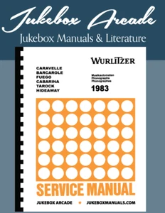Wurlitzer 1983 Caravelle, Barcarole, Fuego, Cabarina, Tarock, Hideaway Manual - Picture 1 of 1