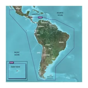 GARMIN 010-C1067-20 HXSA600X G3 Micro South America Coastal Chart - Picture 1 of 1