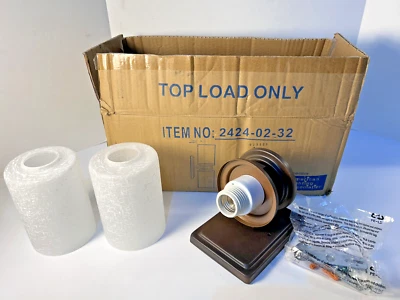 Forte Lighting 2424-02-32 Duo 2 Light Wall Sconce - Antique Bronze - Image 1 of 4