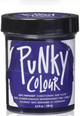 Color de cabello semipermanente Jerome Russell Punky Color ~AZUL MEDIANOCHE~ Foto 1 de 4