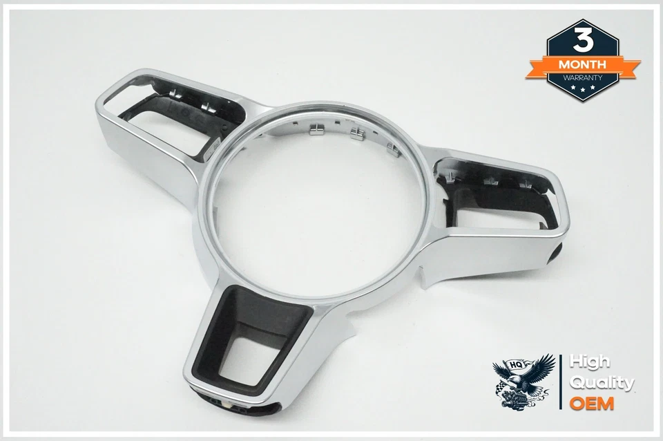 2015 - 2024 PORSCHE MACAN STEERING WHEEL CONTROL SWITCHES TRIM OEM - Image 1 of 4