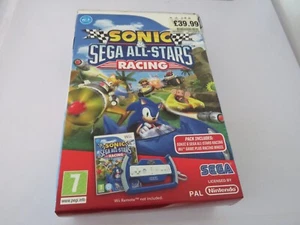 Sonic & Sega All-Stars Racing (Nintendo Wii, And Wheel new sealed - Picture 1 of 5