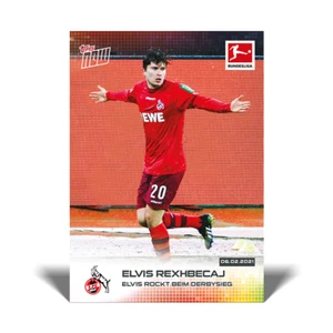 Topps Now Bundesliga 2020-21 - Card 124 - Elvis Rexhbecaj - 1. FC Köln - Bild 1 von 2