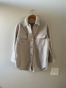 New Pacific Republic Pull & Bear Woolly overshirt Womens Small