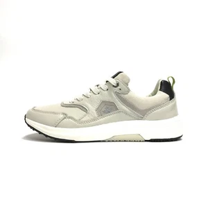 LUMBERJACK SCARPE UOMO SNEAKERS CON LACCI JAGO BIANCO PELLE LEGGERE SCONTO - Foto 1 di 7