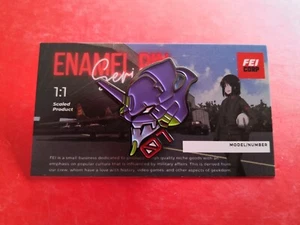 Shinji Ikari EVA Unit 01 Evangelion Neon Genesis Anime Enamel Pin - Picture 1 of 1