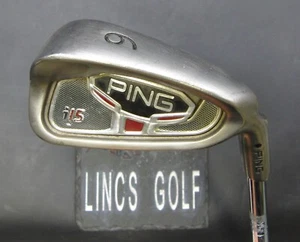 Ping i15 Black Dot 6 Iron Stiff Steel Shaft Ping Grip - Picture 1 of 4