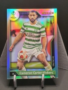 2021-22 Topps Merlin Cromo UEFA Refractor Cameron Carter-Vickers #114 Celtic - Imagen 1 de 2
