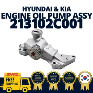 GENUINE OEM Hyundai Kia Engine Oil Pump Assy 213102C001 Genesis - Picture 1 of 3