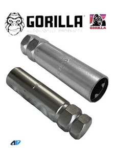 Gorilla 1378SD Key Large Diameter Duplex 6 Spline Tuner Wheel Lock Socket 14mm - Picture 1 of 8
