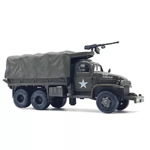 1/72 Scale 10cm WWII US Army GMC CCKW 353 Truck Model Souvenir Collection - Picture 1 of 10