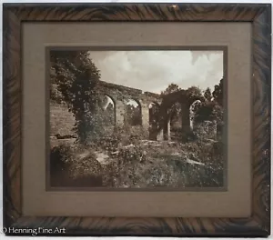 Beautiful Antique Photo New Smyrna Florida Spanish Mission Stone Ruins 17th Cent - Picture 1 of 7