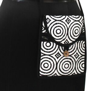 New 100% Cotton Girls Side Bag Cross Body Bag Circle Hand-Block Printed Side Bag