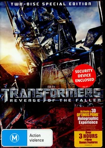 Transformers - Revenge Of The Fallen DVD (Region 4) NEW - Picture 1 of 2