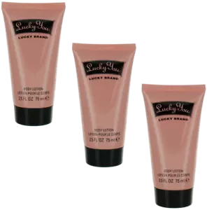 Lucky Brand By Lucky You Women: Combo Pack: Body Lotion 7.5oz (3x2.5oz) New - Picture 1 of 1